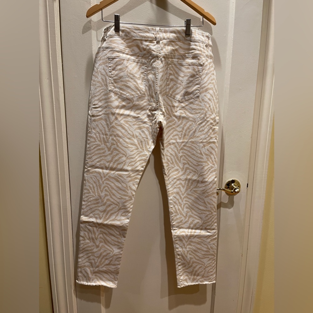 NWT Tyler Boe Zebra print jeans - Picture 4 of 5